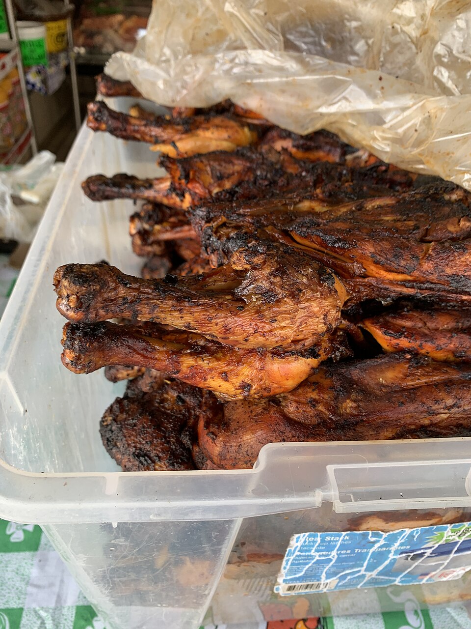 Pollo al carbon